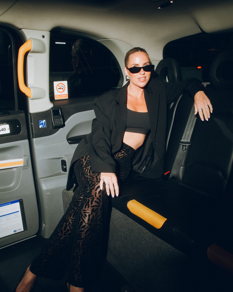 ladies woven oversized blazer LESLIE Zwart 1 ladies woven oversized blazer LESLIE Zwart 1