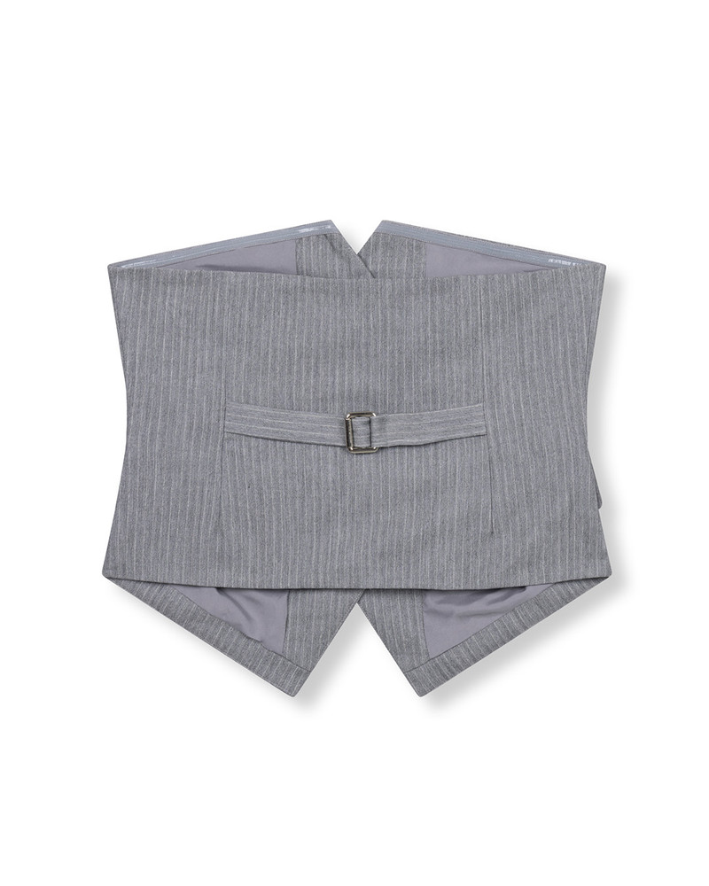 ladies woven suit corset STEIJN Grijs ladies woven suit corset STEIJN Grijs