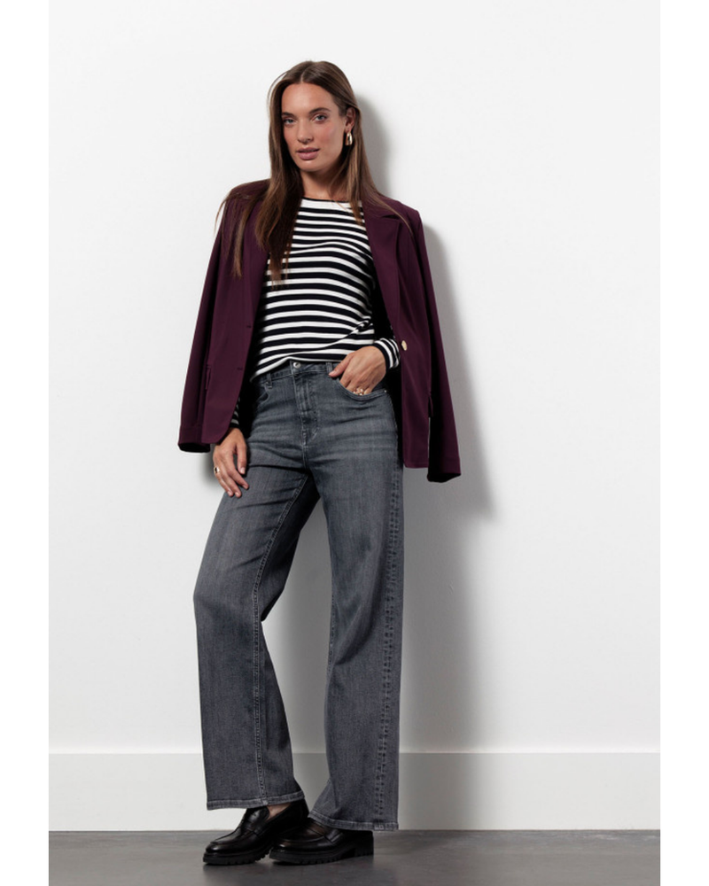 Mari bonded blazer Bordeaux Mari bonded blazer Bordeaux