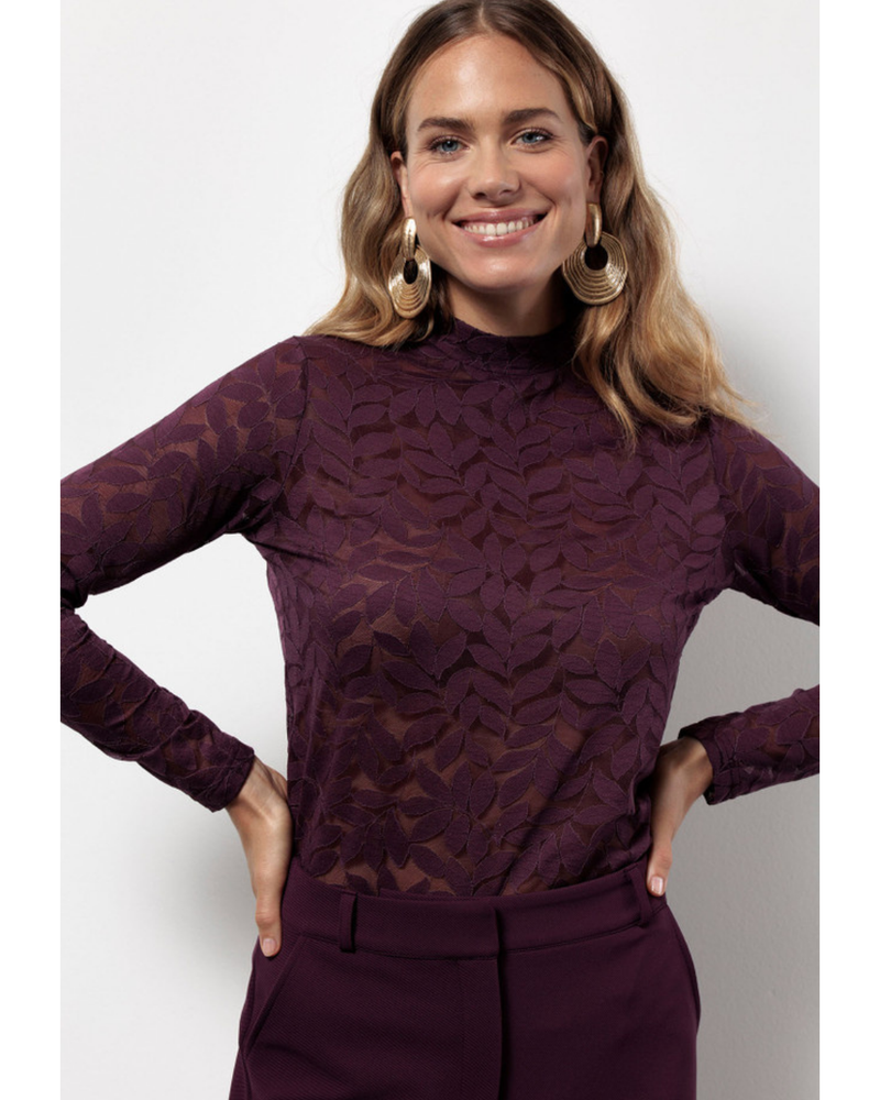 Reagan lace top Bordeaux Reagan lace top Bordeaux