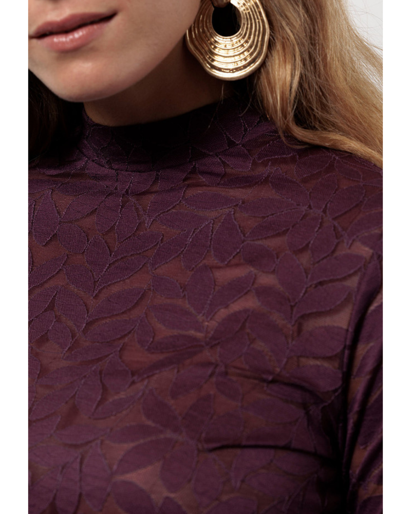 Reagan lace top Bordeaux Reagan lace top Bordeaux