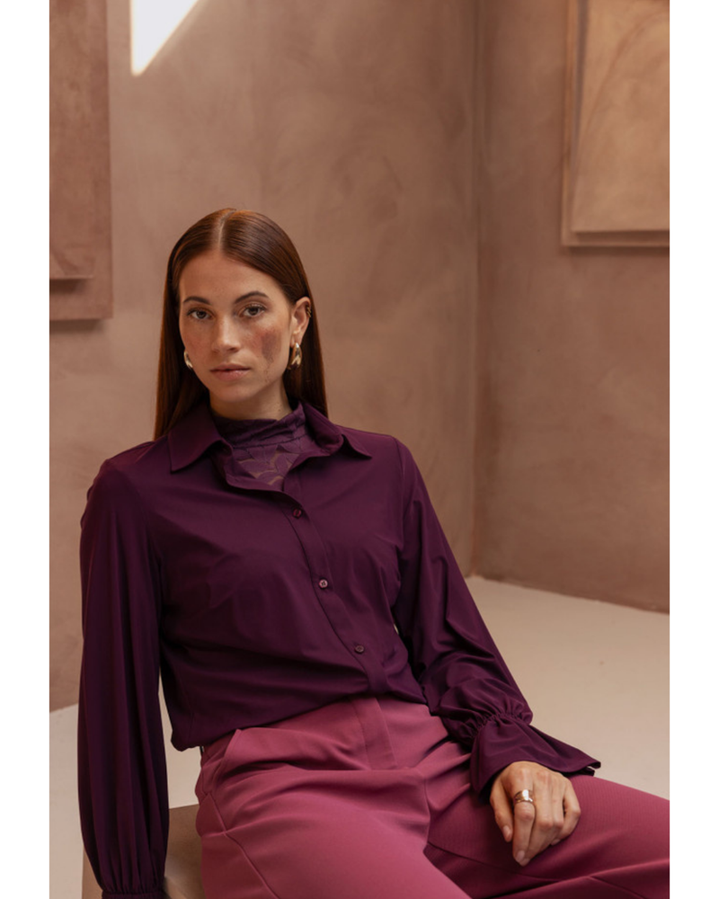 Reagan lace top Bordeaux Reagan lace top Bordeaux