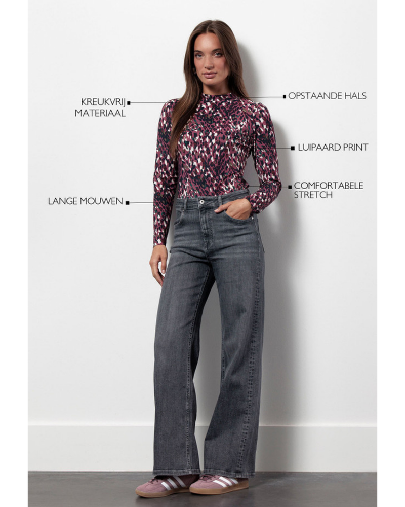 Faith leopard top Multi Faith leopard top Multi