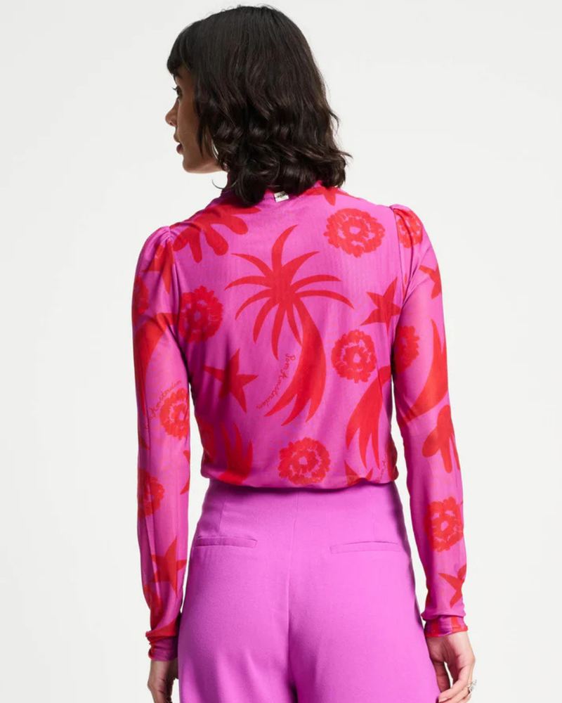 TURTLENECK - Splashing Fireworks Roze TURTLENECK - Splashing Fireworks Roze