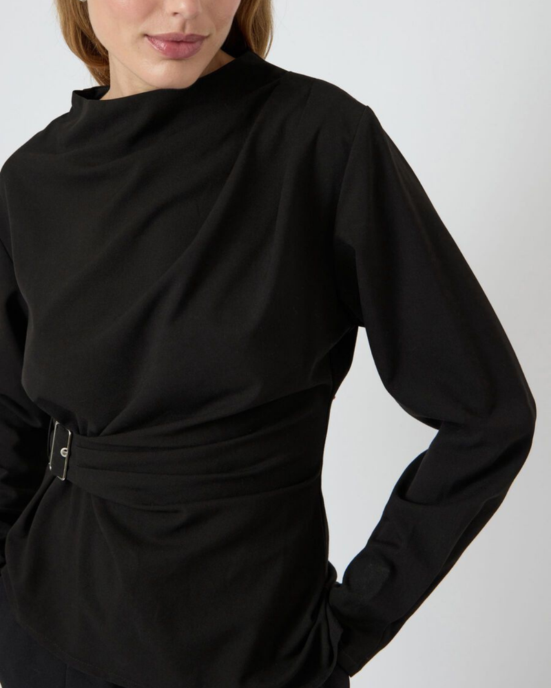 YASTUMINO LS TOP Zwart 1 YASTUMINO LS TOP Zwart 1