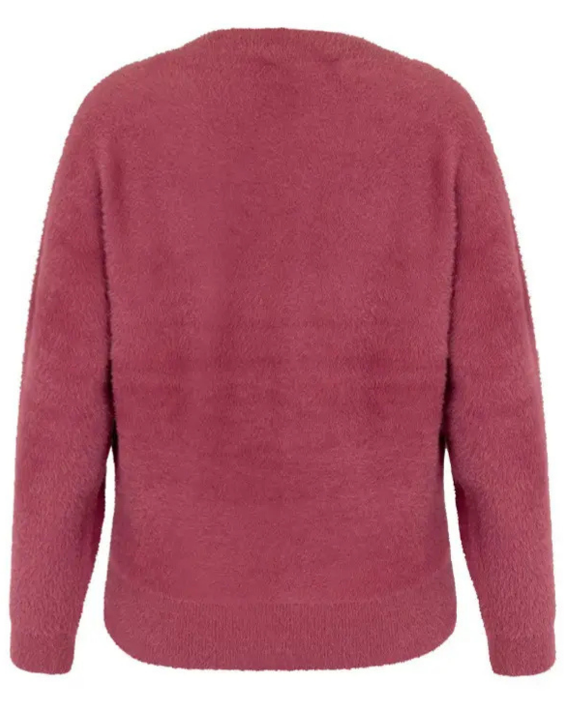 Nuri wrap pullover Roze Nuri wrap pullover Roze