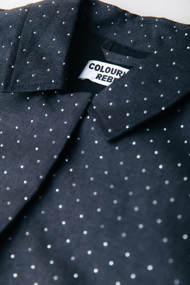 Bente Studded Bomber Jacket Zwart 1 Bente Studded Bomber Jacket Zwart 1