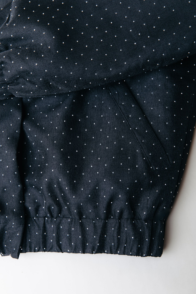 Bente Studded Bomber Jacket Zwart 1 Bente Studded Bomber Jacket Zwart 1