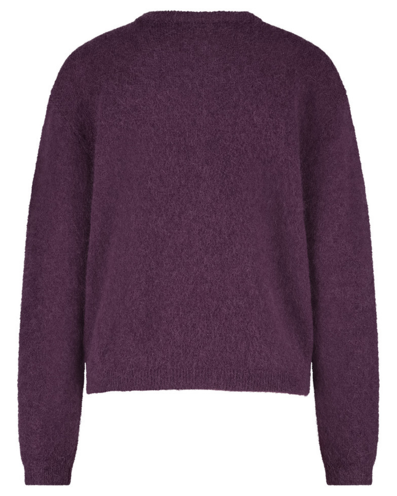 Bibi mohair cardigan Bordeaux Bibi mohair cardigan Bordeaux