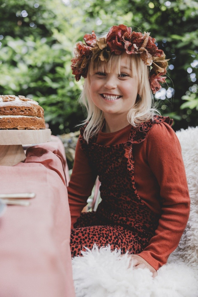 Little Pointel T-Shirt Longsleeve 7428 Bruin KL Little Pointel T-Shirt Longsleeve 7428 Bruin KL