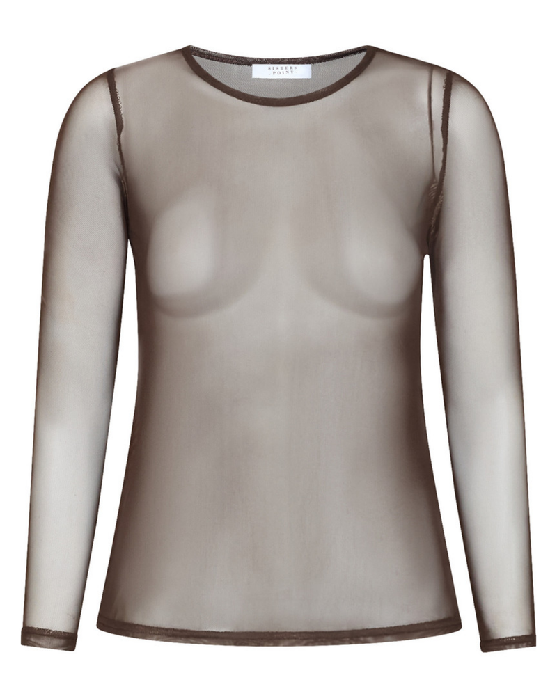 NEW GANI-22 Blouse Bruin 1 NEW GANI-22 Blouse Bruin 1