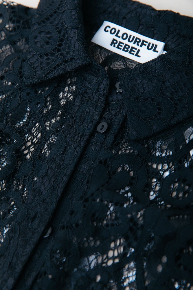 Talia Rebel 23 Lace Blouse Zwart 1 Talia Rebel 23 Lace Blouse Zwart 1