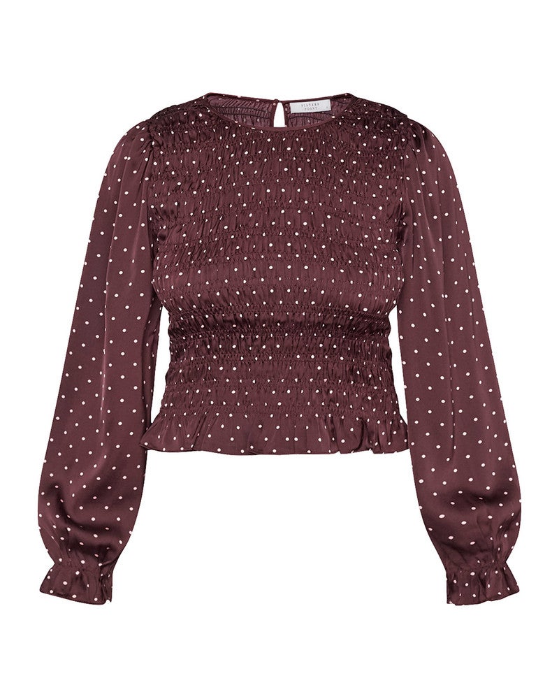 NIX-LS10 Blouse Bordeaux NIX-LS10 Blouse Bordeaux