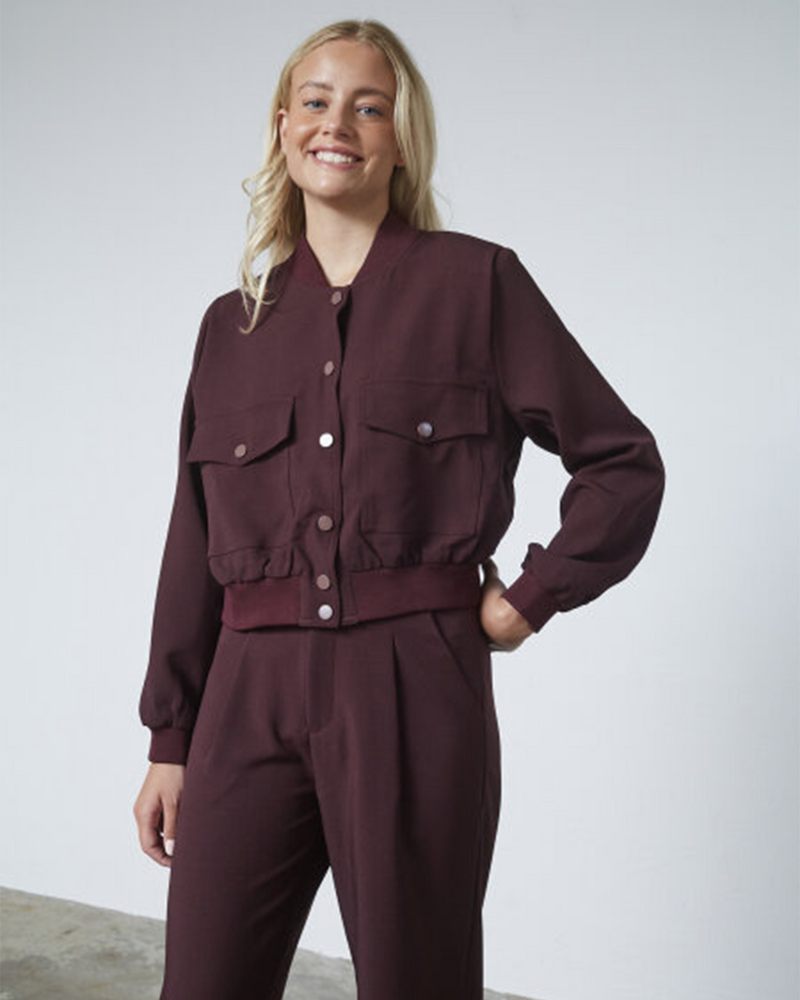 GARWIN-JA20 Jacket Bordeaux GARWIN-JA20 Jacket Bordeaux