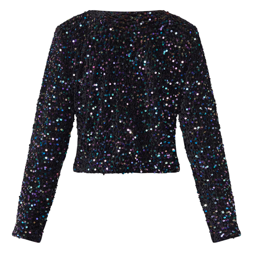 NELL-TOP.LS2 Blouse Zwart 1 NELL-TOP.LS2 Blouse Zwart 1