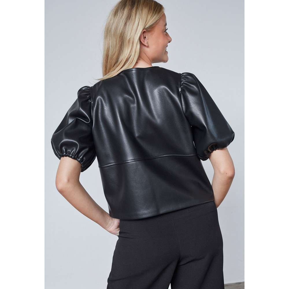 NELL-TOP6 Blouse Zwart 1 NELL-TOP6 Blouse Zwart 1