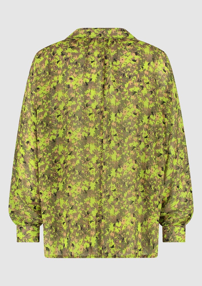 Girls Suzy Blouse Geel KL Girls Suzy Blouse Geel KL