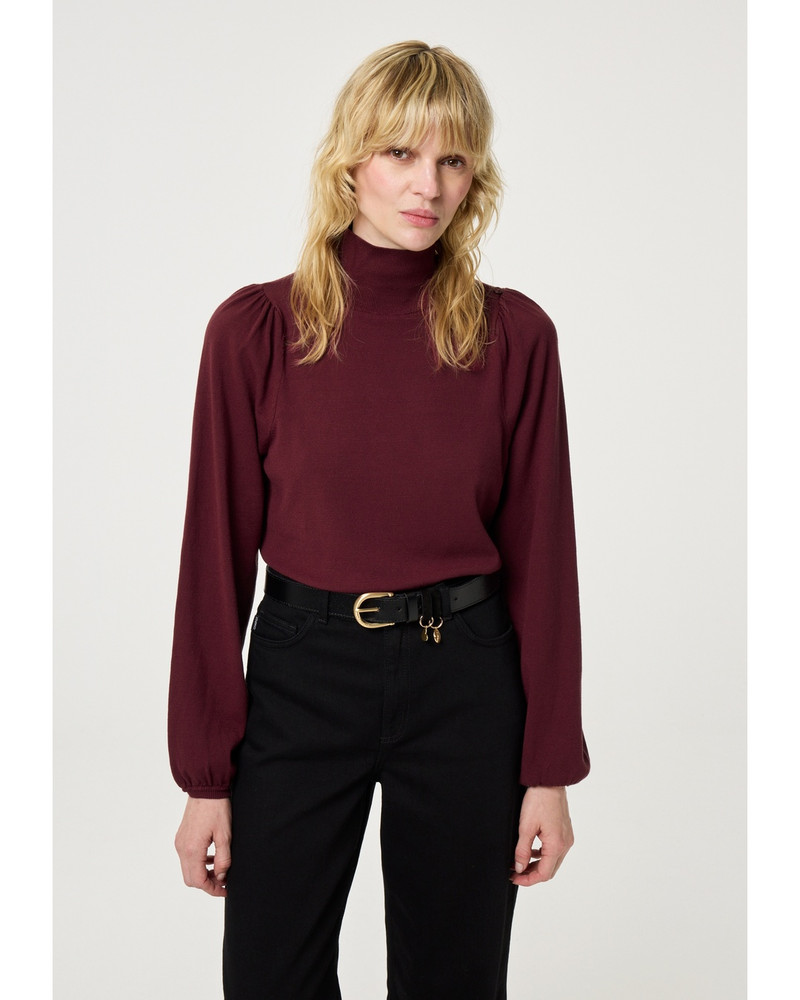 Molly Pullover Bordeaux Molly Pullover Bordeaux