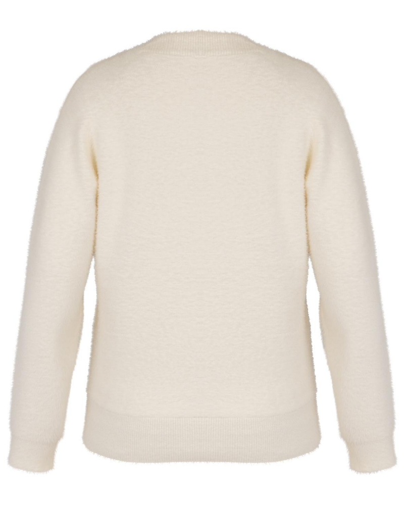 Nuri wrap pullover Ecru Nuri wrap pullover Ecru