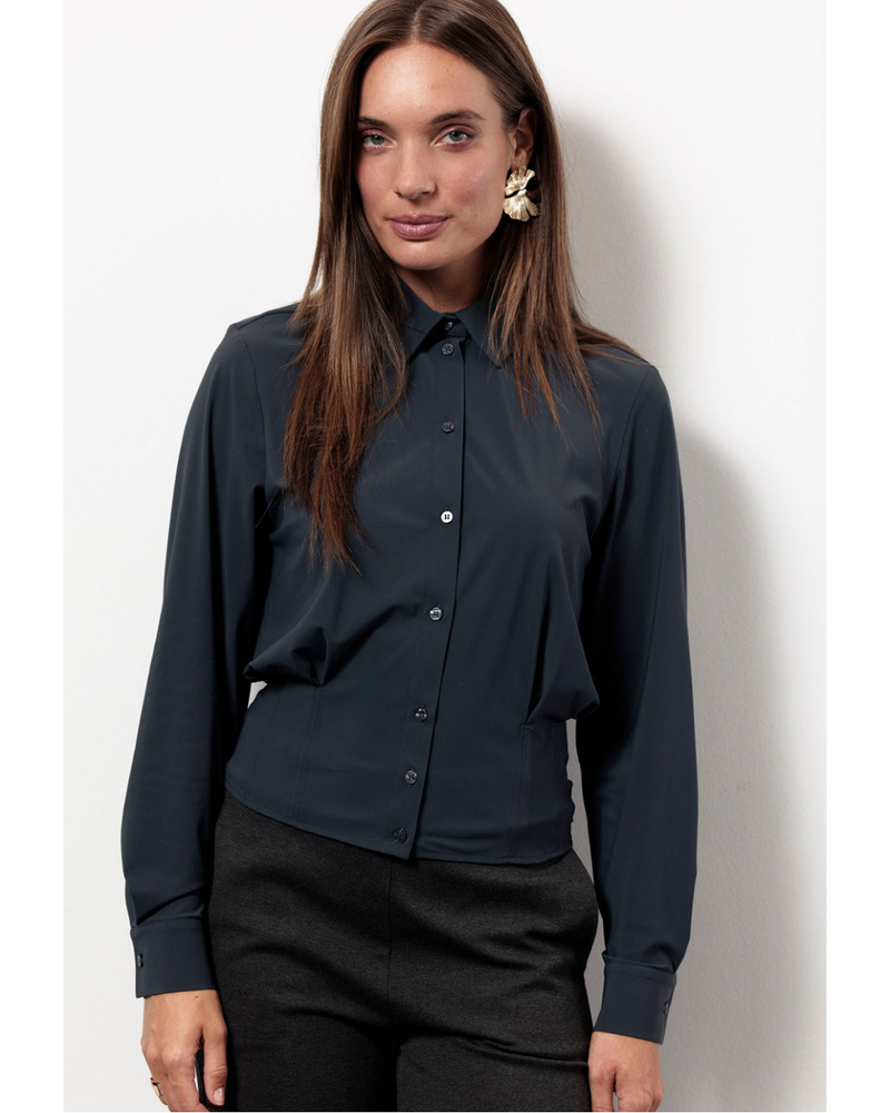 Geesje blouse Antraciet Geesje blouse Antraciet