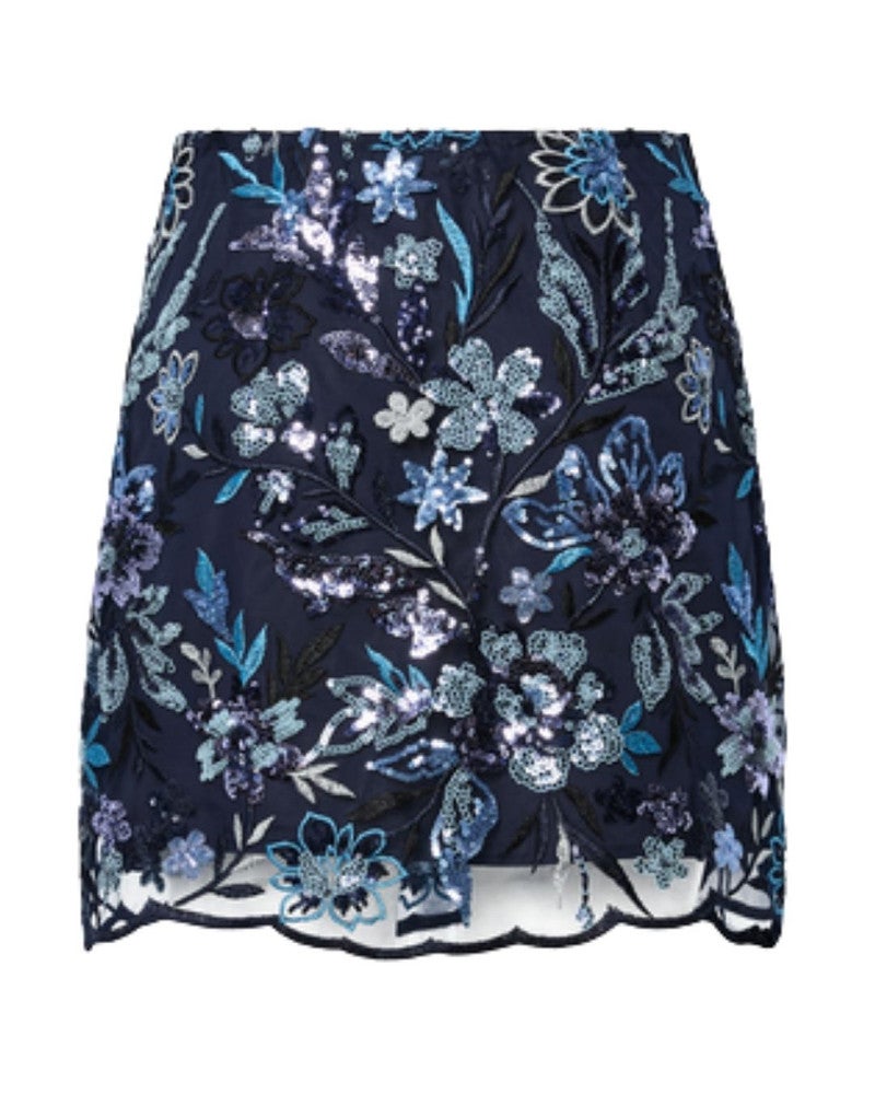 YASFLIKY MW SKIRT Blauw YASFLIKY MW SKIRT Blauw