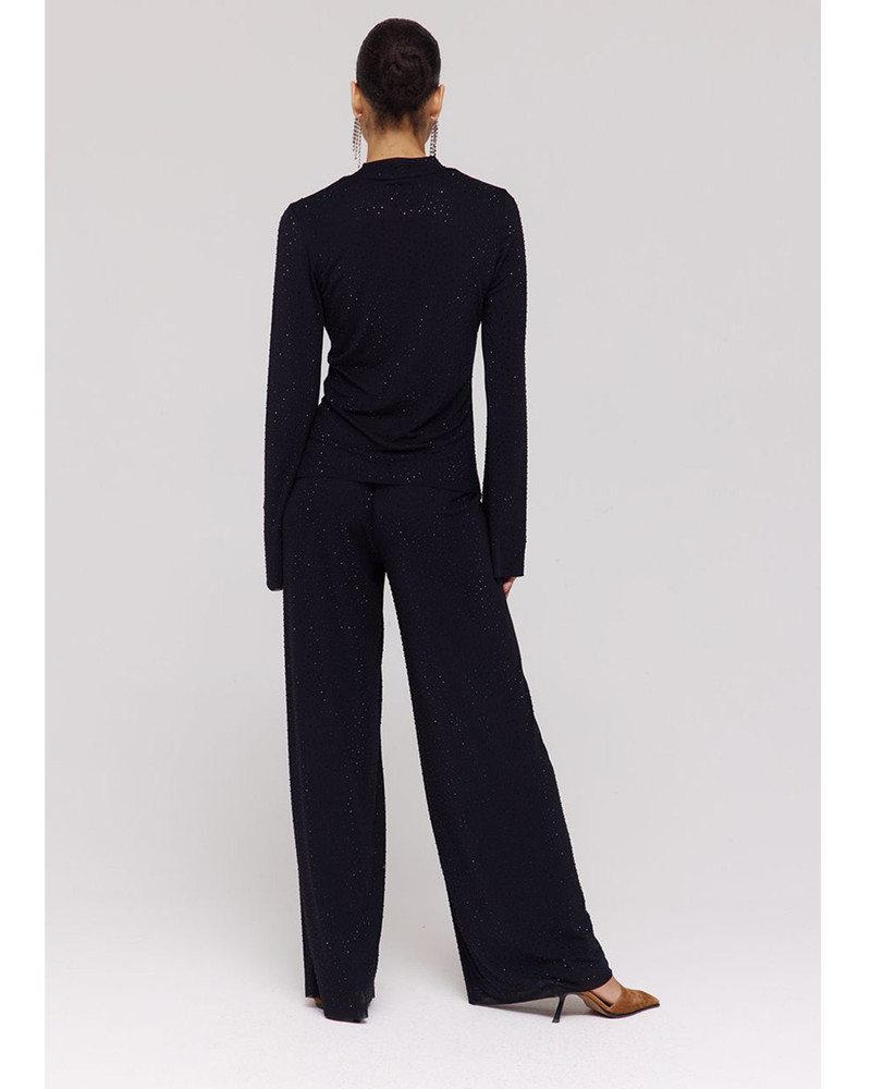 JALEY-LS Glitter Top Zwart 1 JALEY-LS Glitter Top Zwart 1