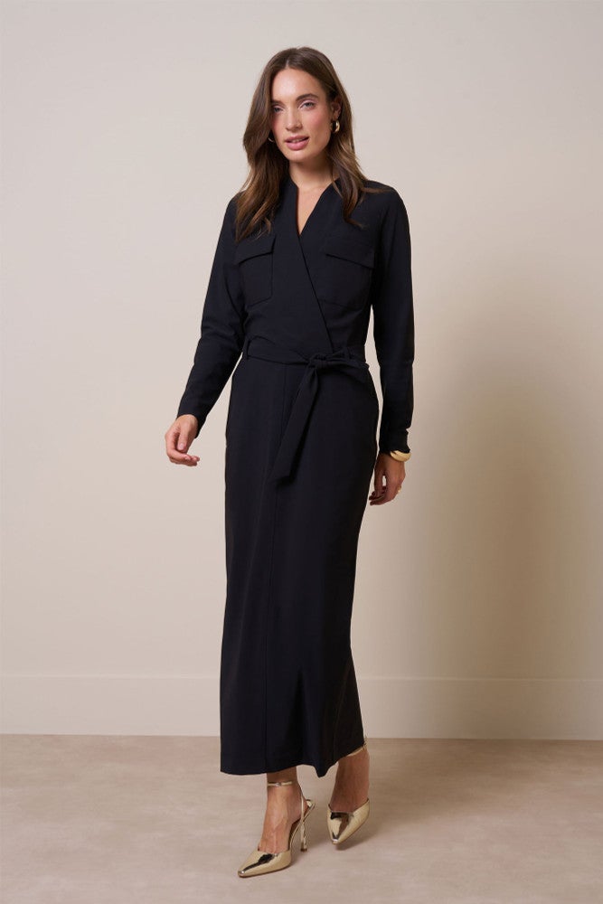 Jette cargo dress Zwart 1 Jette cargo dress Zwart 1