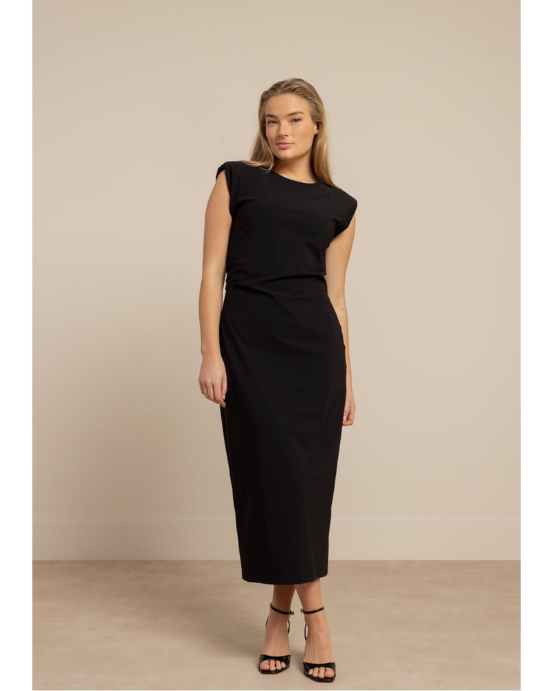 Jewel Dress Midi Zwart 1 Jewel Dress Midi Zwart 1