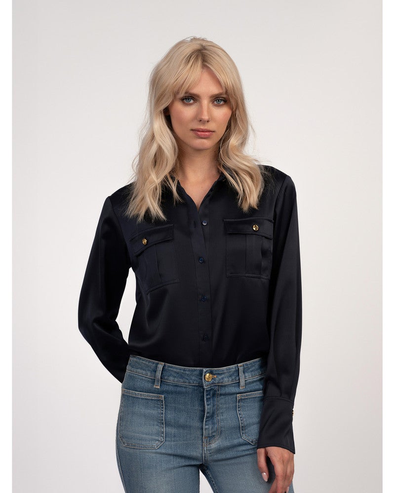 Lora Blouse Blauw Lora Blouse Blauw