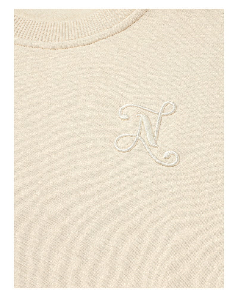 Nikkie Swirl Sweater Off White Nikkie Swirl Sweater Off White