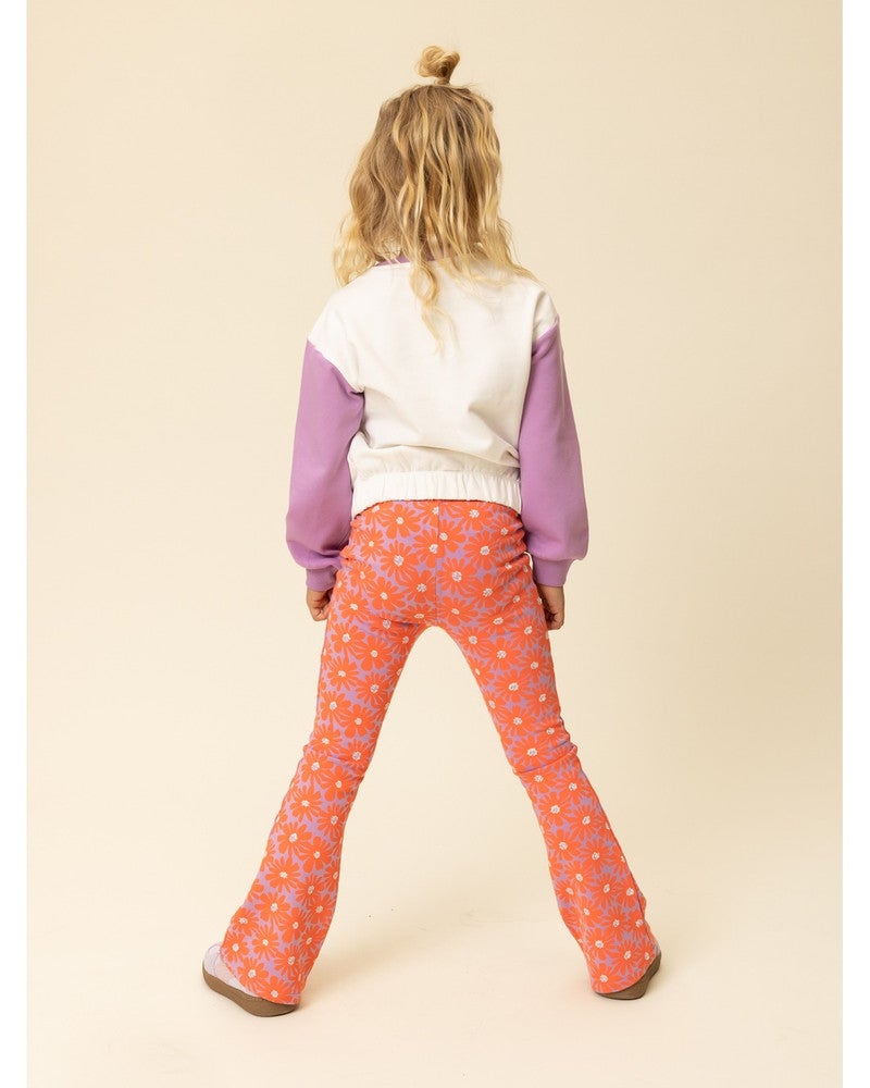 Little printed flare pants flowers Multi Little printed flare pants flowers Multi