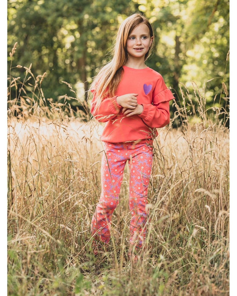 Little printed flare pants flowers Multi Little printed flare pants flowers Multi