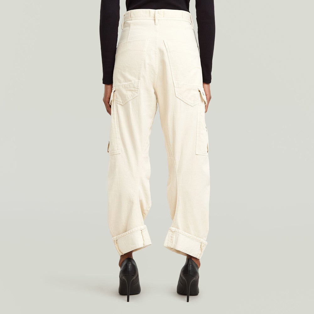 Cargo 3D boyfriend pants wmn Wit 1 Cargo 3D boyfriend pants wmn Wit 1