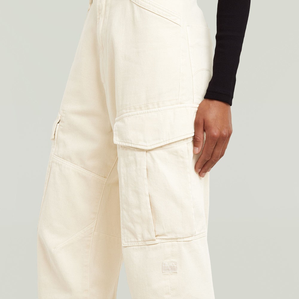 Cargo 3D boyfriend pants wmn Wit 1 Cargo 3D boyfriend pants wmn Wit 1