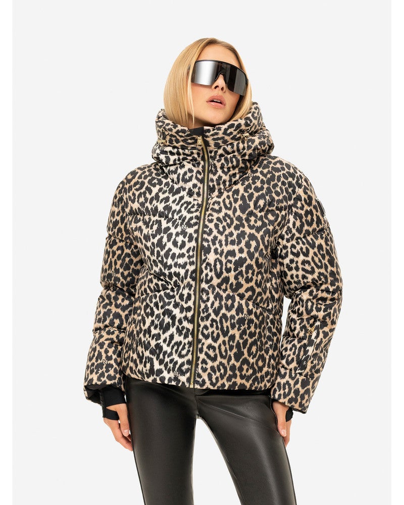 Newport Leopard Jacket Beige Newport Leopard Jacket Beige