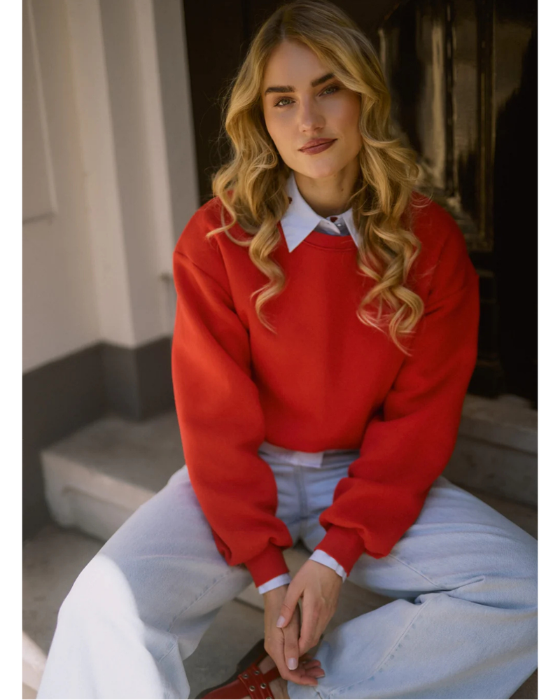 Amalia Pullover Rood Amalia Pullover Rood