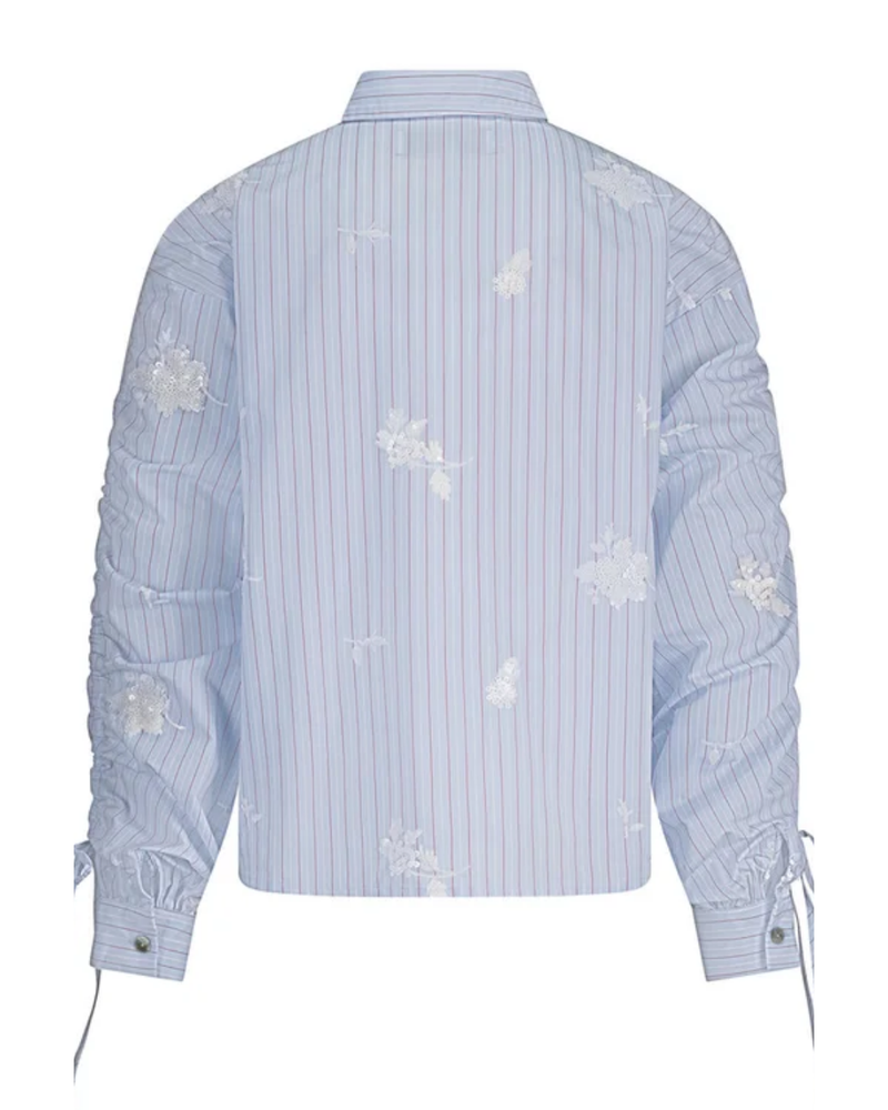 Rosa Blouse Stripe Licht Blauw Rosa Blouse Stripe Licht Blauw