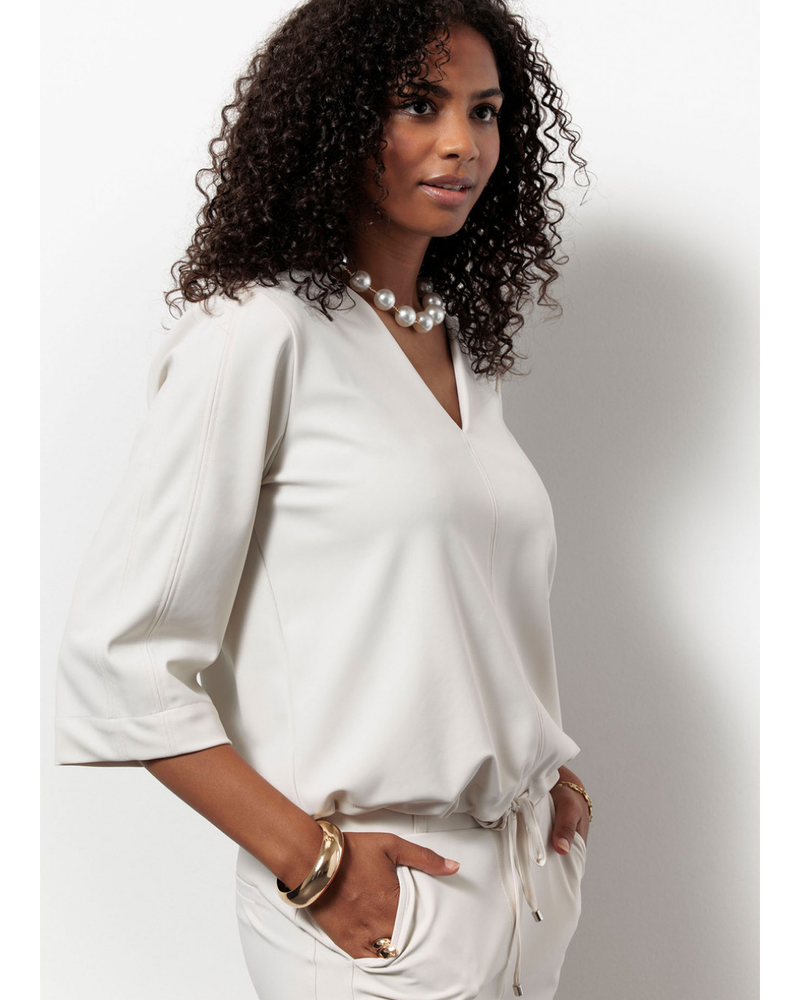 Odette bonded top Off White Odette bonded top Off White