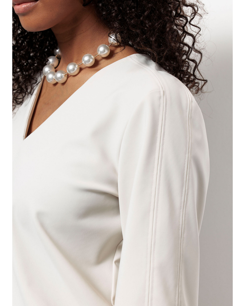 Odette bonded top Off White Odette bonded top Off White