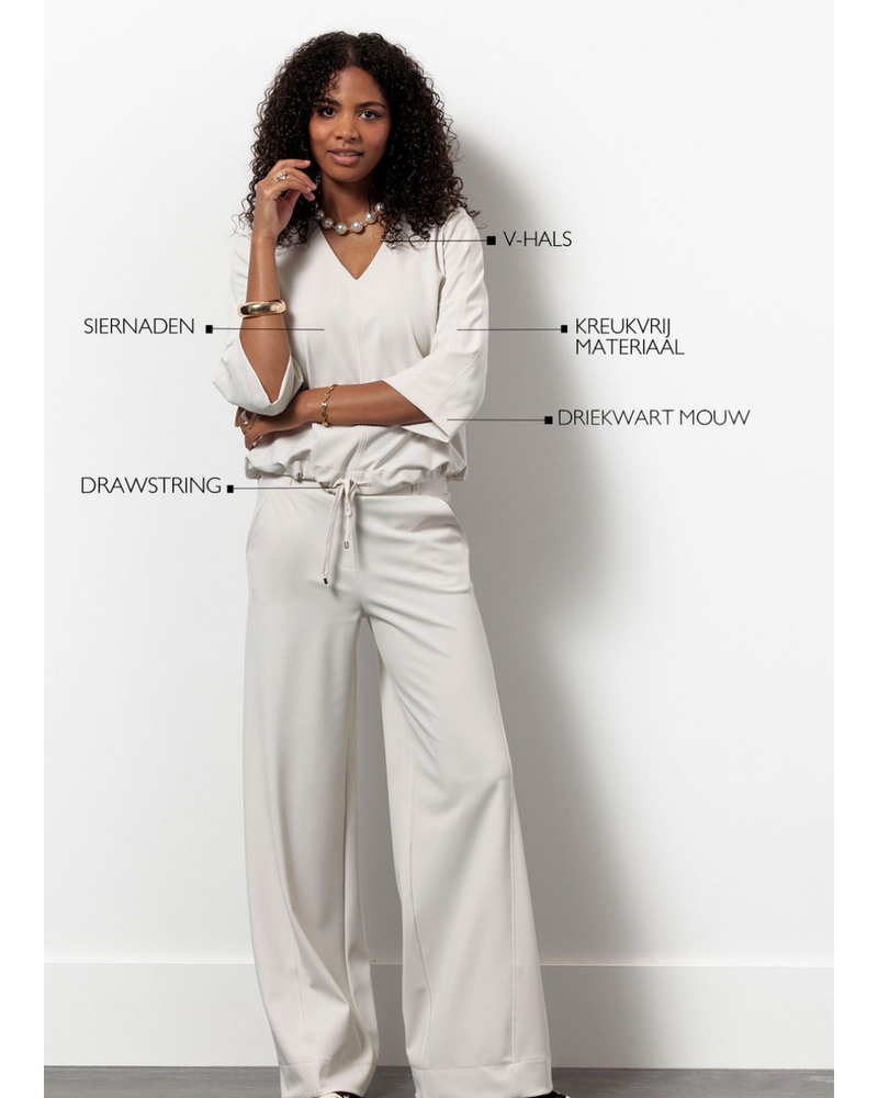 Odette bonded top Off White Odette bonded top Off White