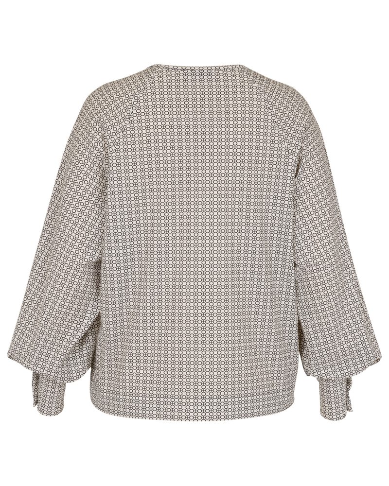 Charleze circle blouse Off White Charleze circle blouse Off White