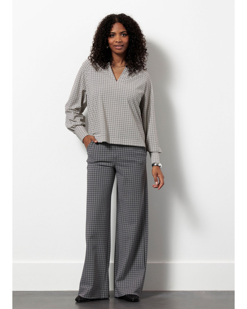 Charleze circle blouse Off White Charleze circle blouse Off White