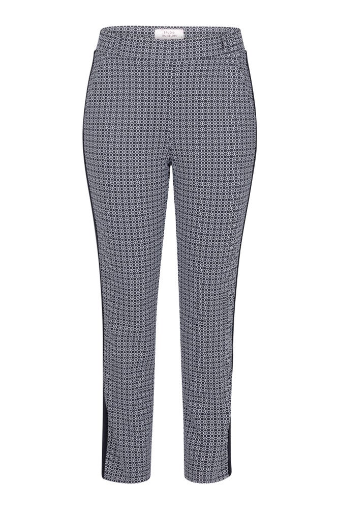 Anne bonded circle trousers Zwart 1 Anne bonded circle trousers Zwart 1