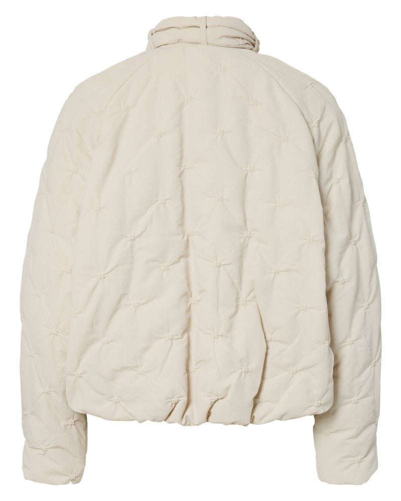 YASCELINA LS PADDED JACKET Off White YASCELINA LS PADDED JACKET Off White