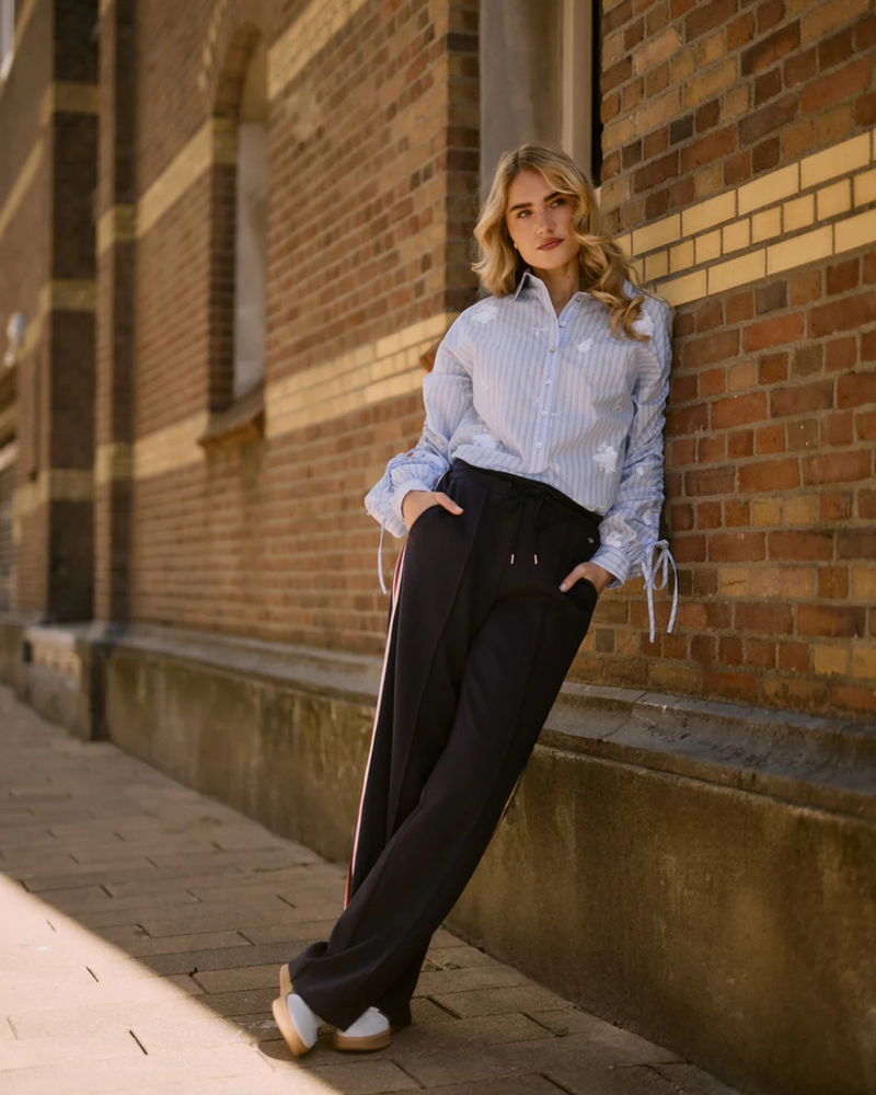 Nora Pants Blauw Nora Pants Blauw