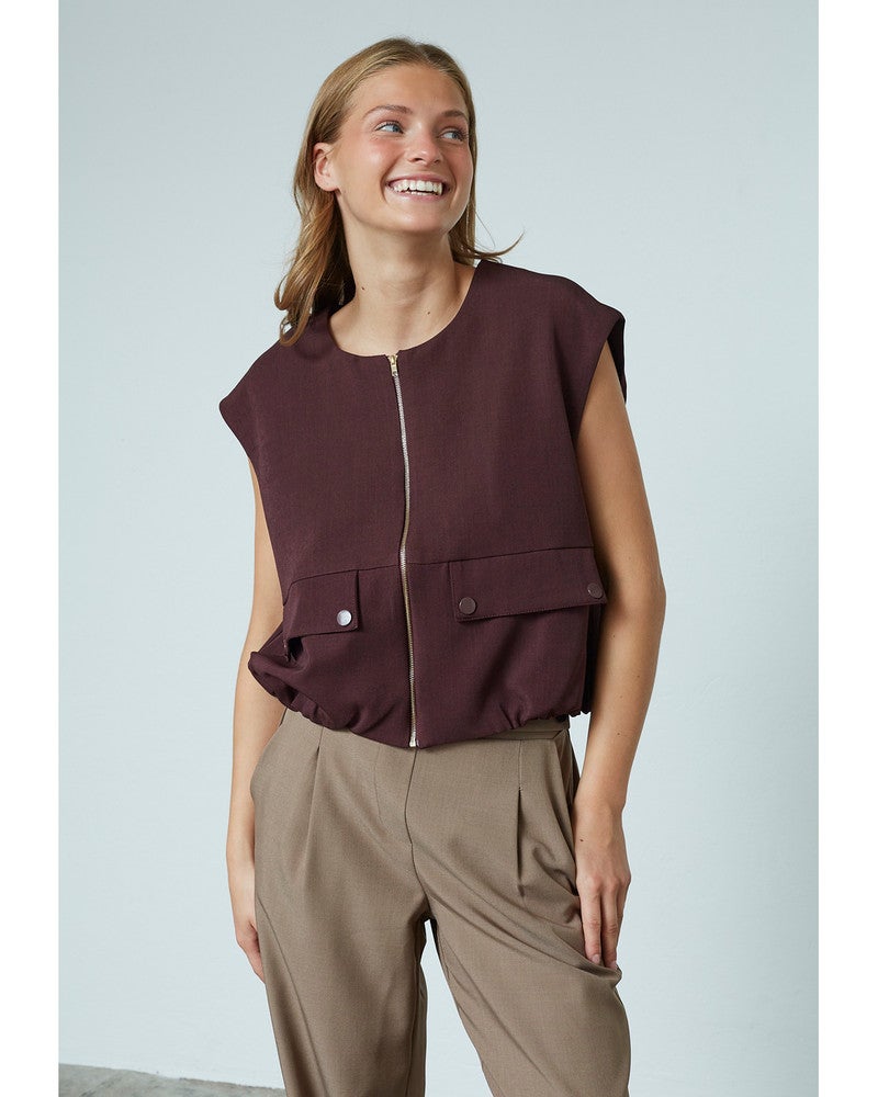 GARWIN-VE3 Vest Bordeaux GARWIN-VE3 Vest Bordeaux