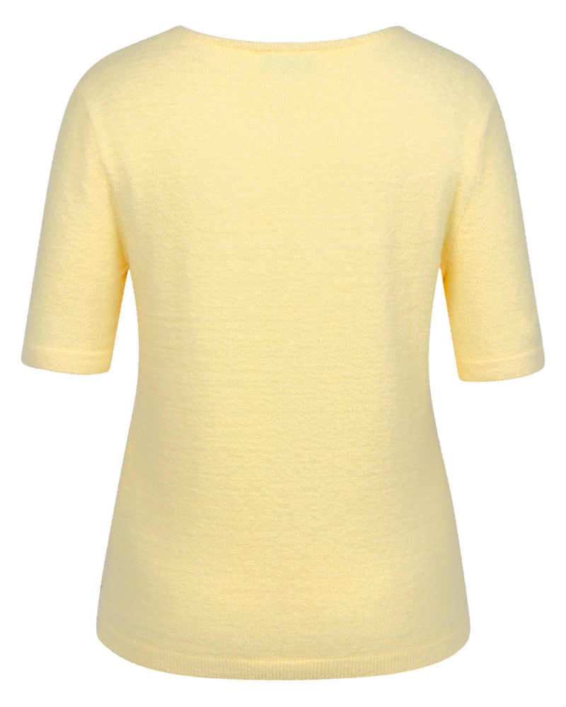 Felica soft pullover Geel Felica soft pullover Geel