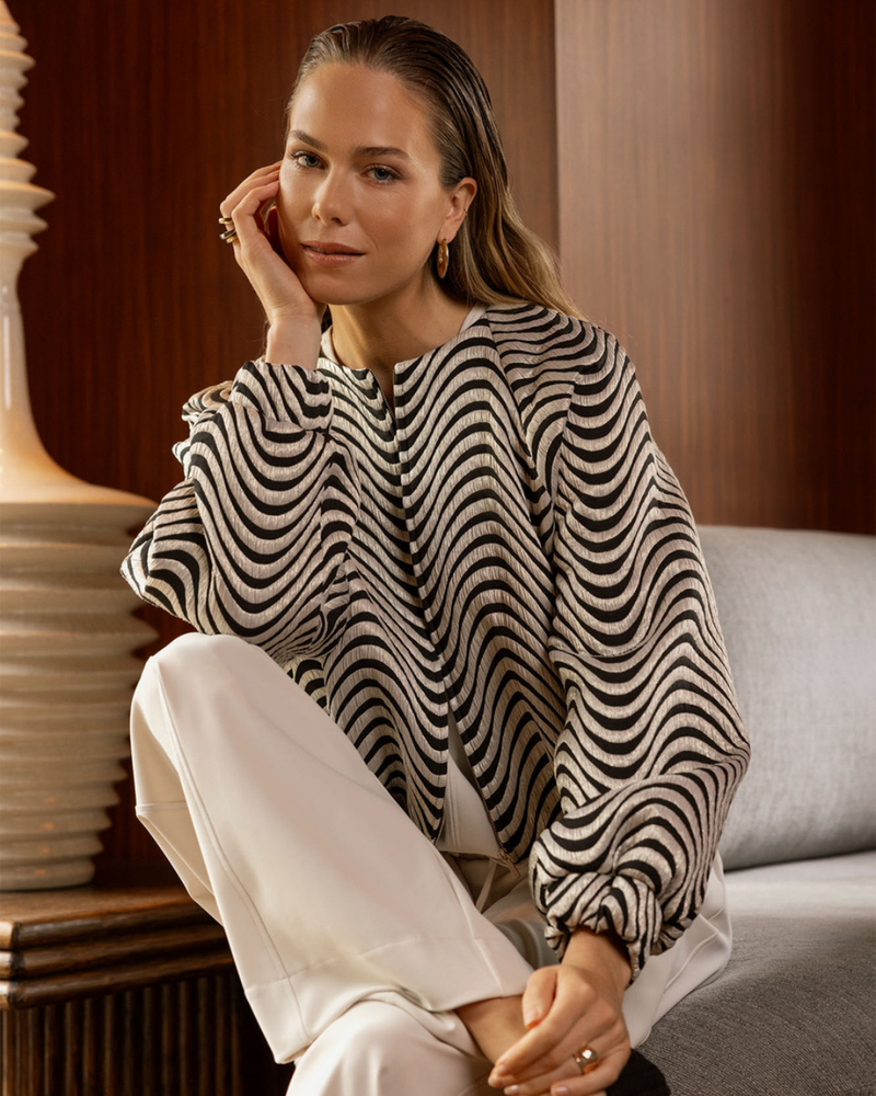 Luun wave bomber jacket Zwart 1 Luun wave bomber jacket Zwart 1