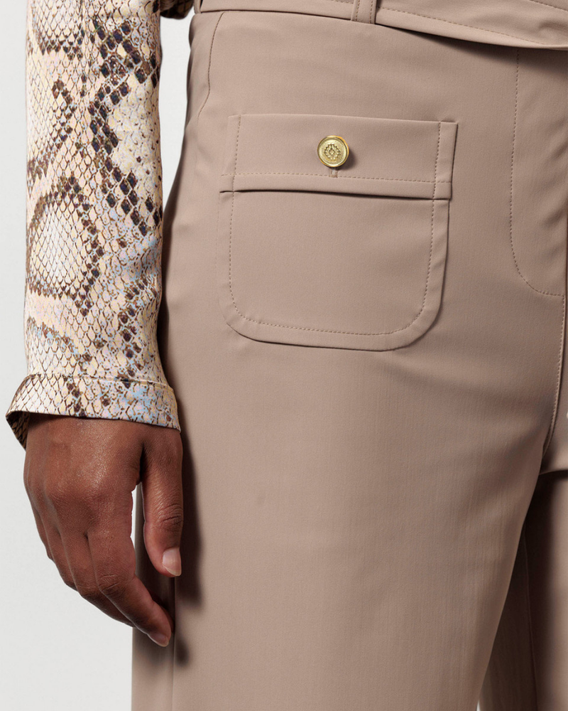 Penny bonded trousers Zand Penny bonded trousers Zand