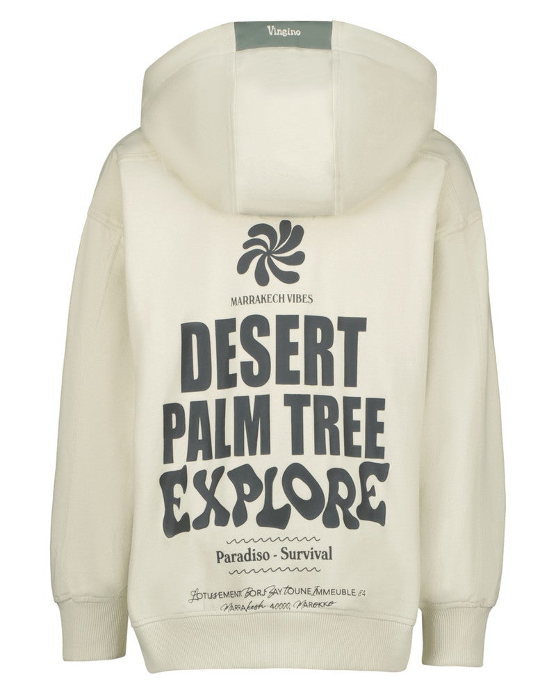 Nactus Hoodie Foggy Dew Beige Nactus Hoodie Foggy Dew Beige